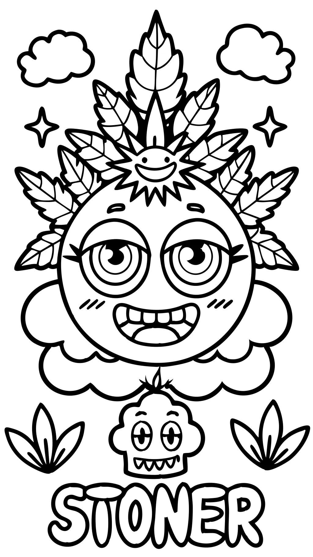 coloriages stoner imprimables